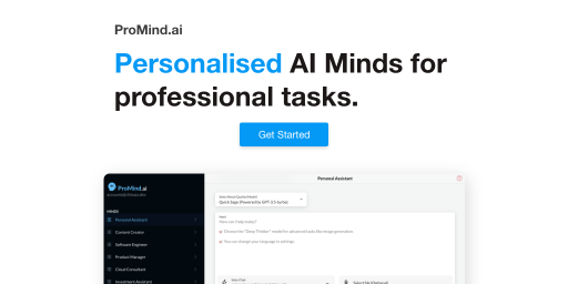 Screenshot for ProMind.ai