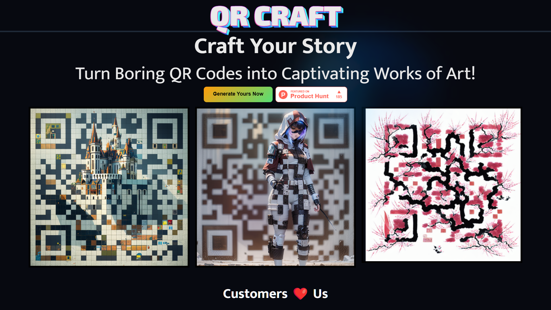 Screenshot for QRCraft