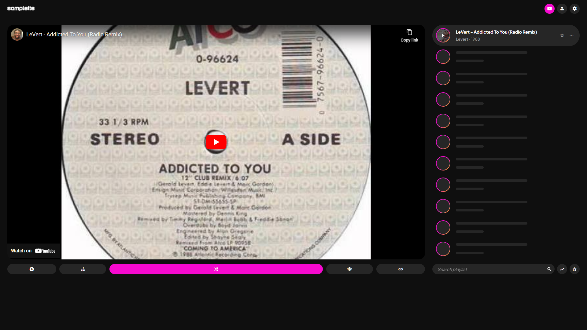 Screenshot for Samplette