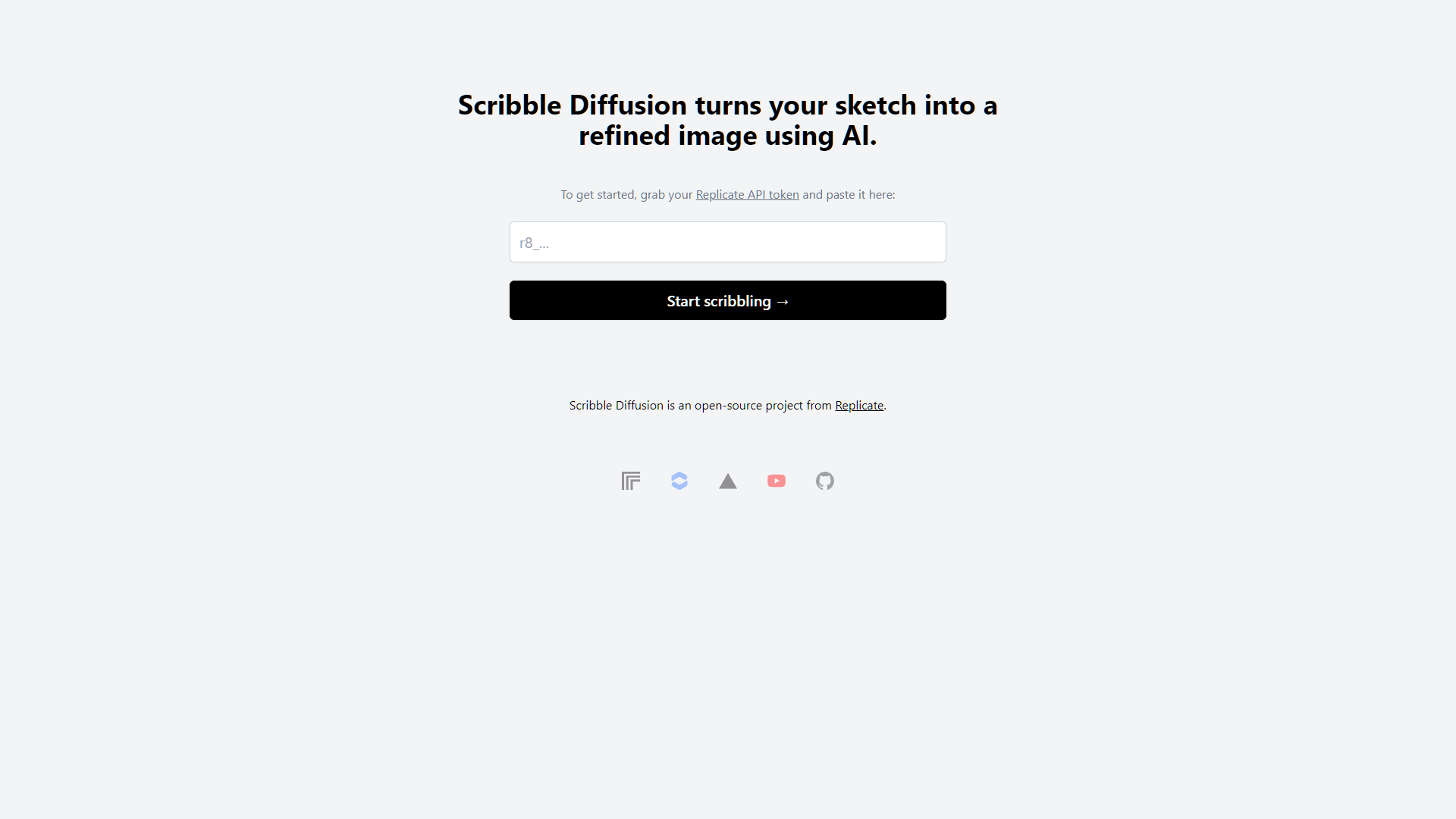 Screenshot for Scribble Diffusion