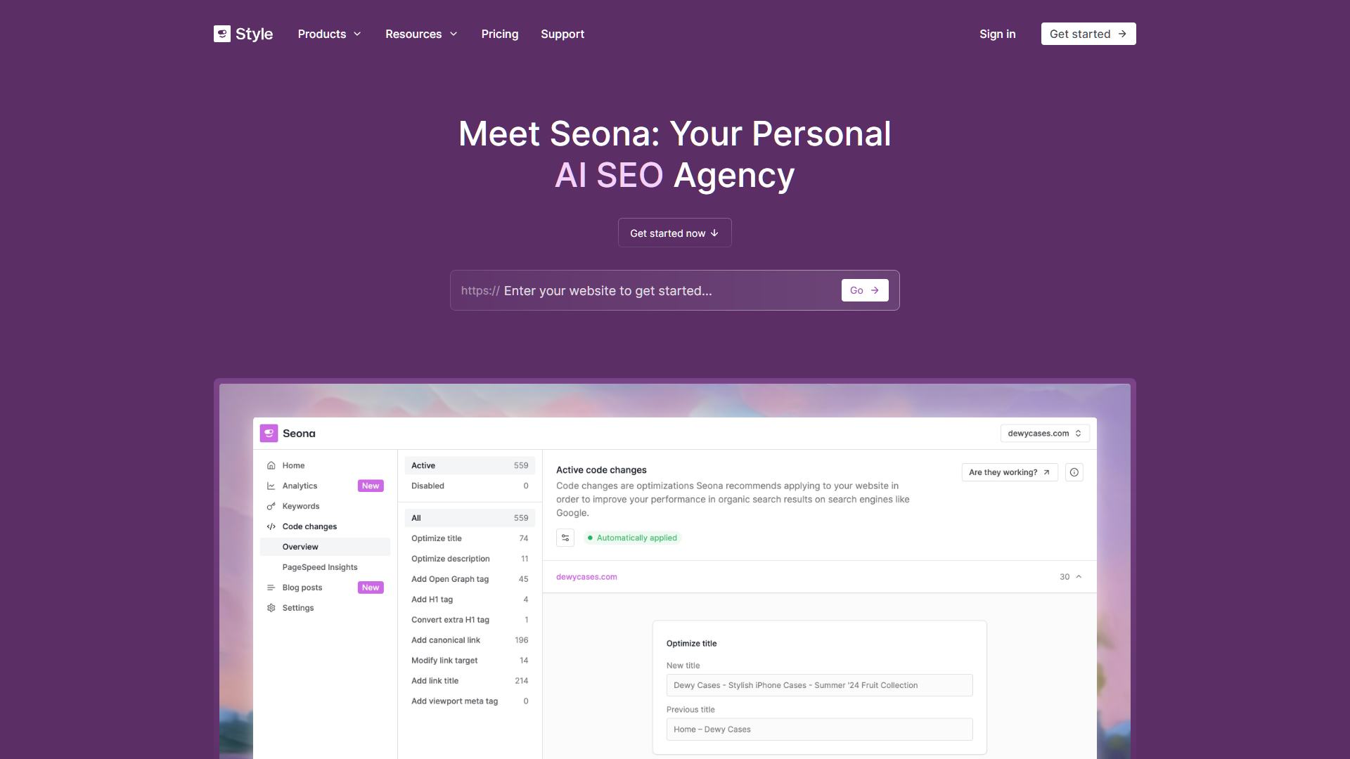 Screenshot for Seona