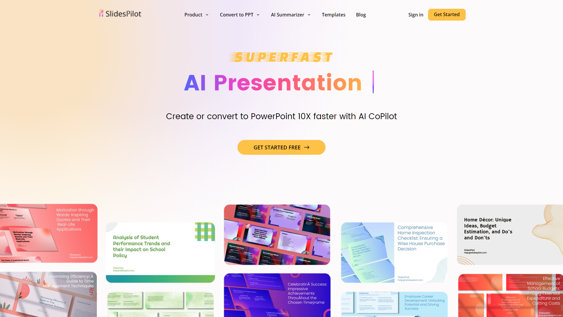 Screenshot for SlidesPilot