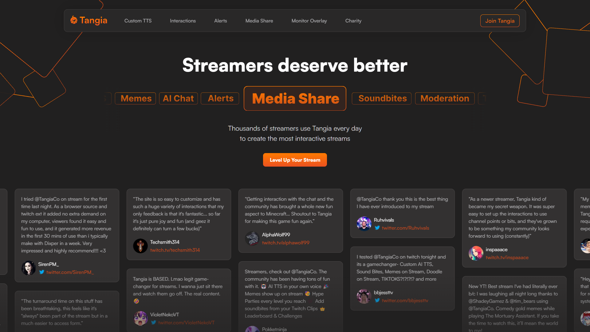 Screenshot for Tangia