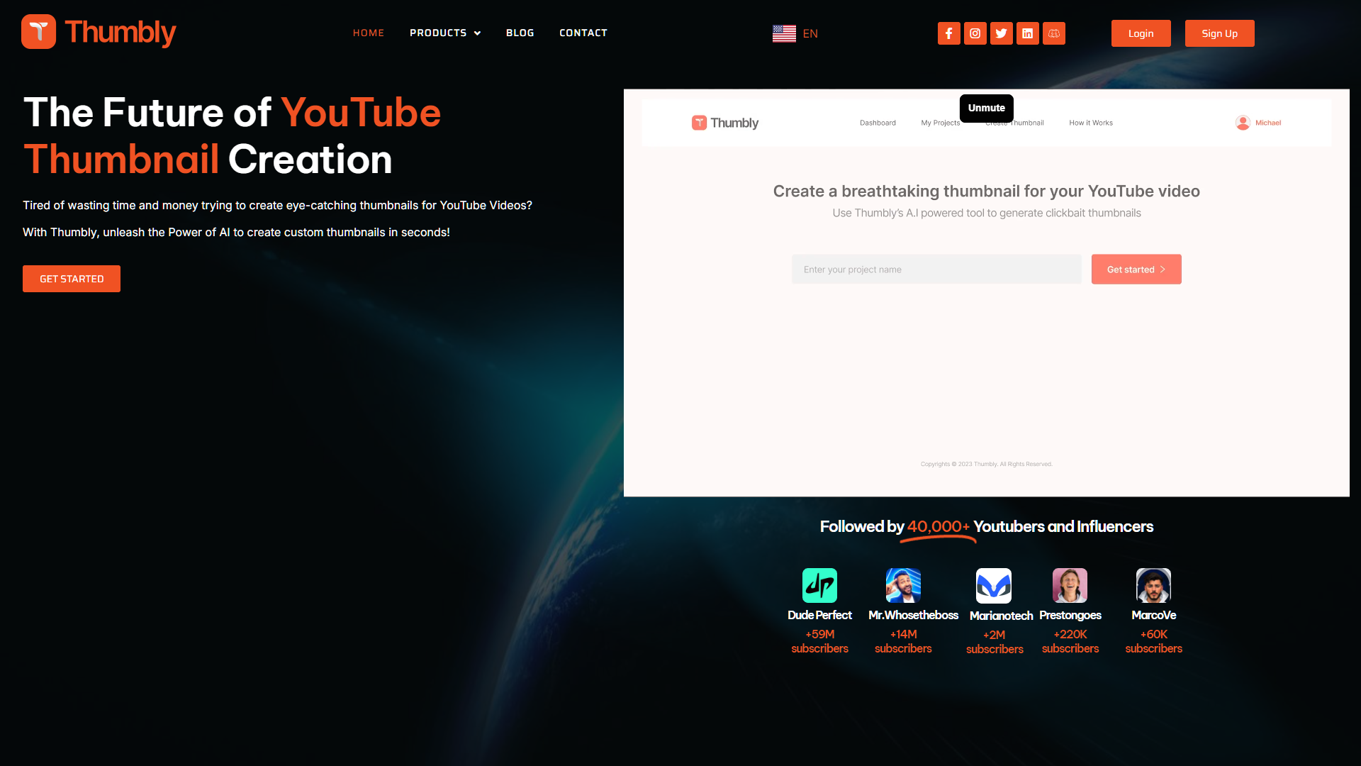 Screenshot for Thumbly