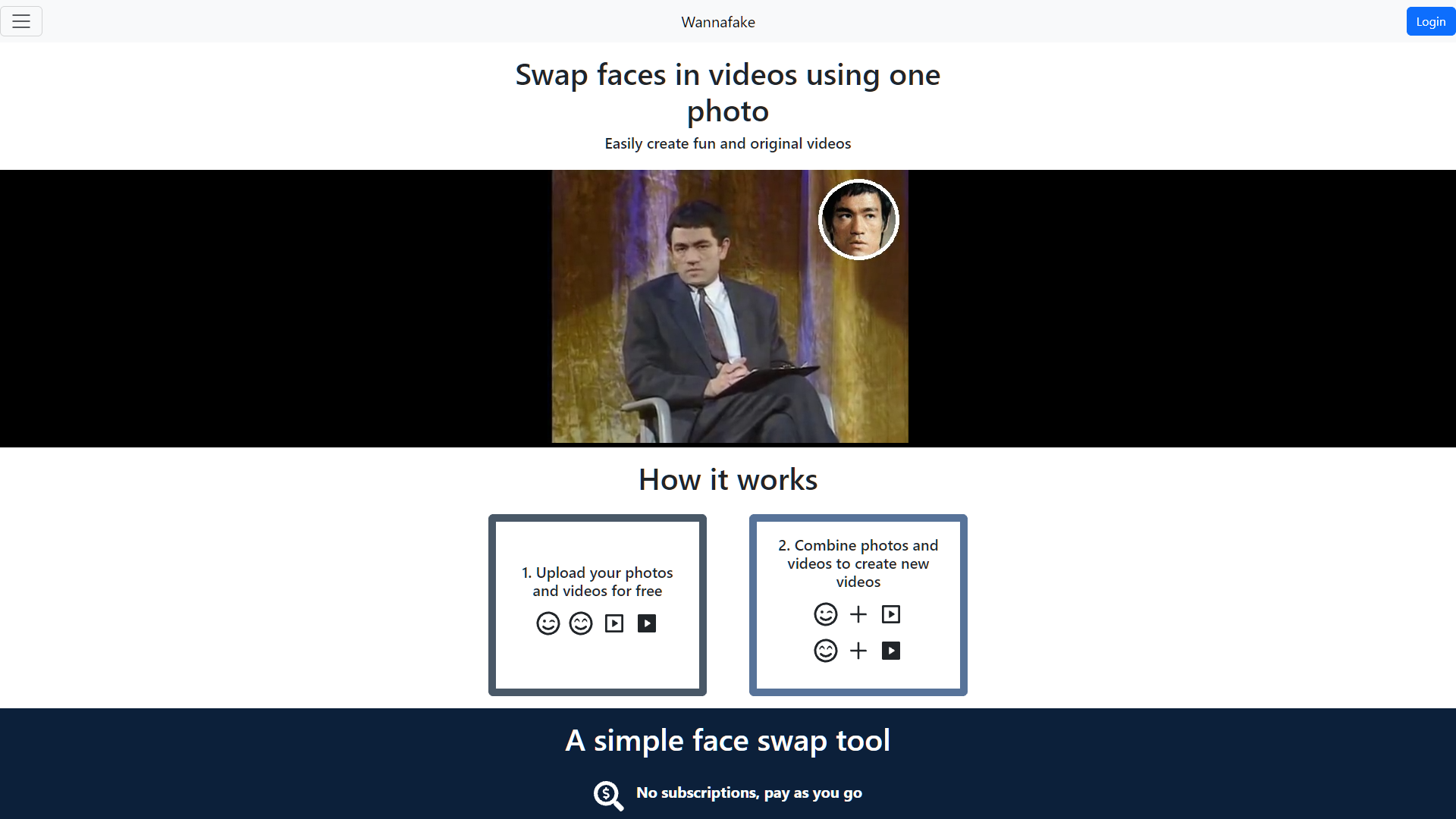 Screenshot for Wannafake
