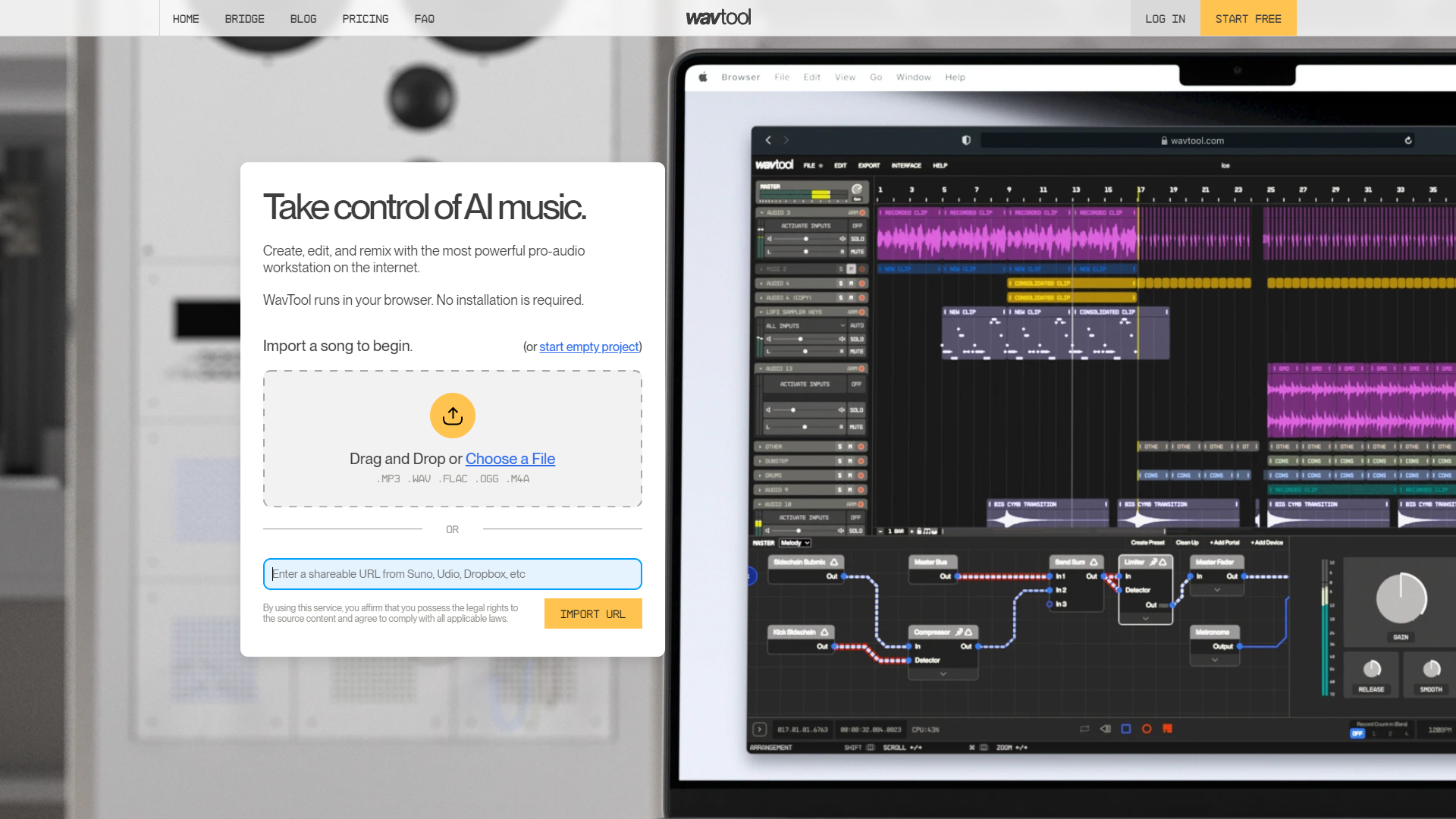 Screenshot for WavTool