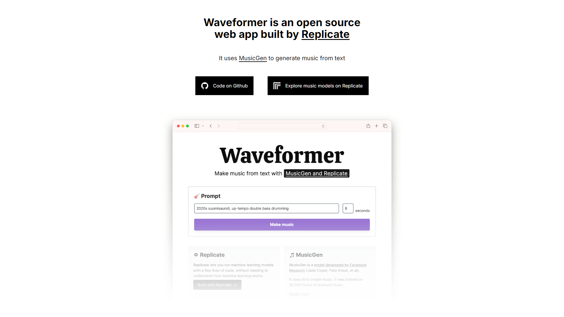 Screenshot for Waveformer
