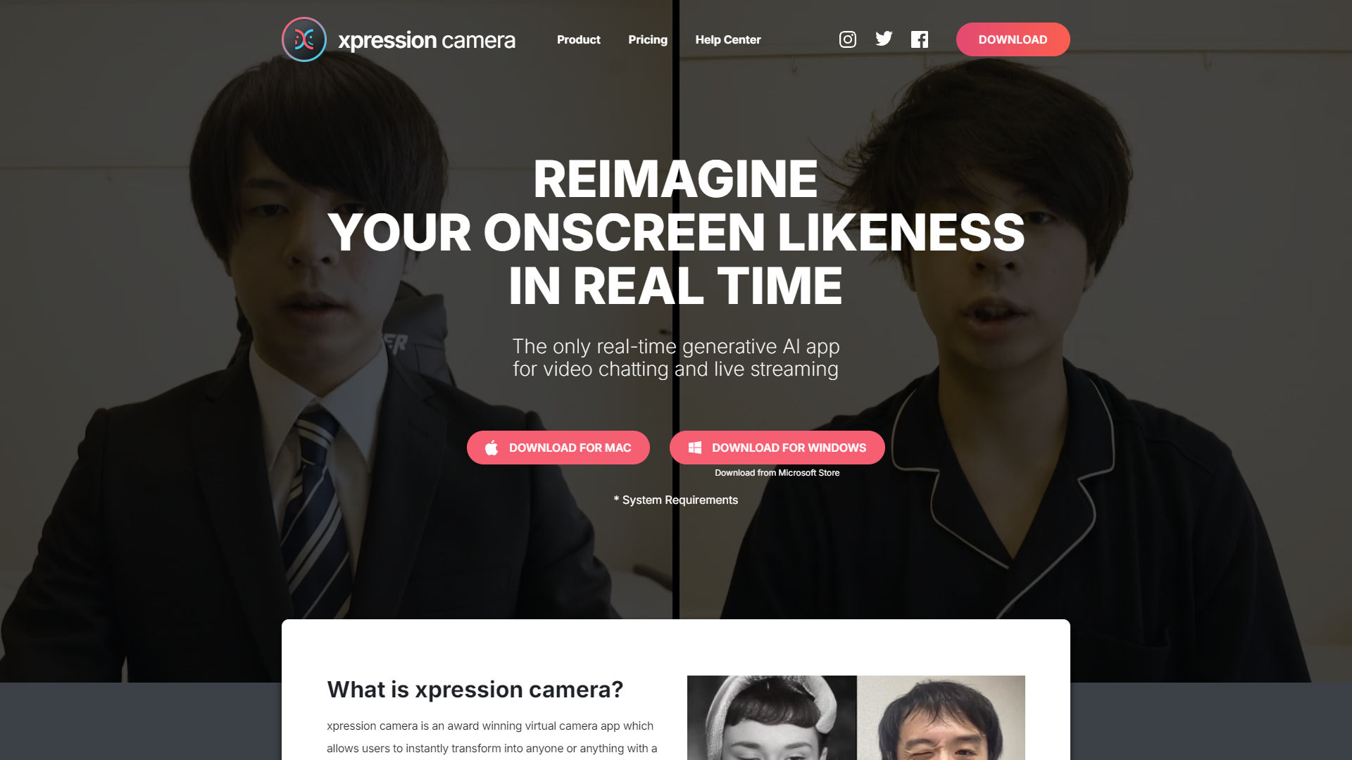 Screenshot for Xpression Camera