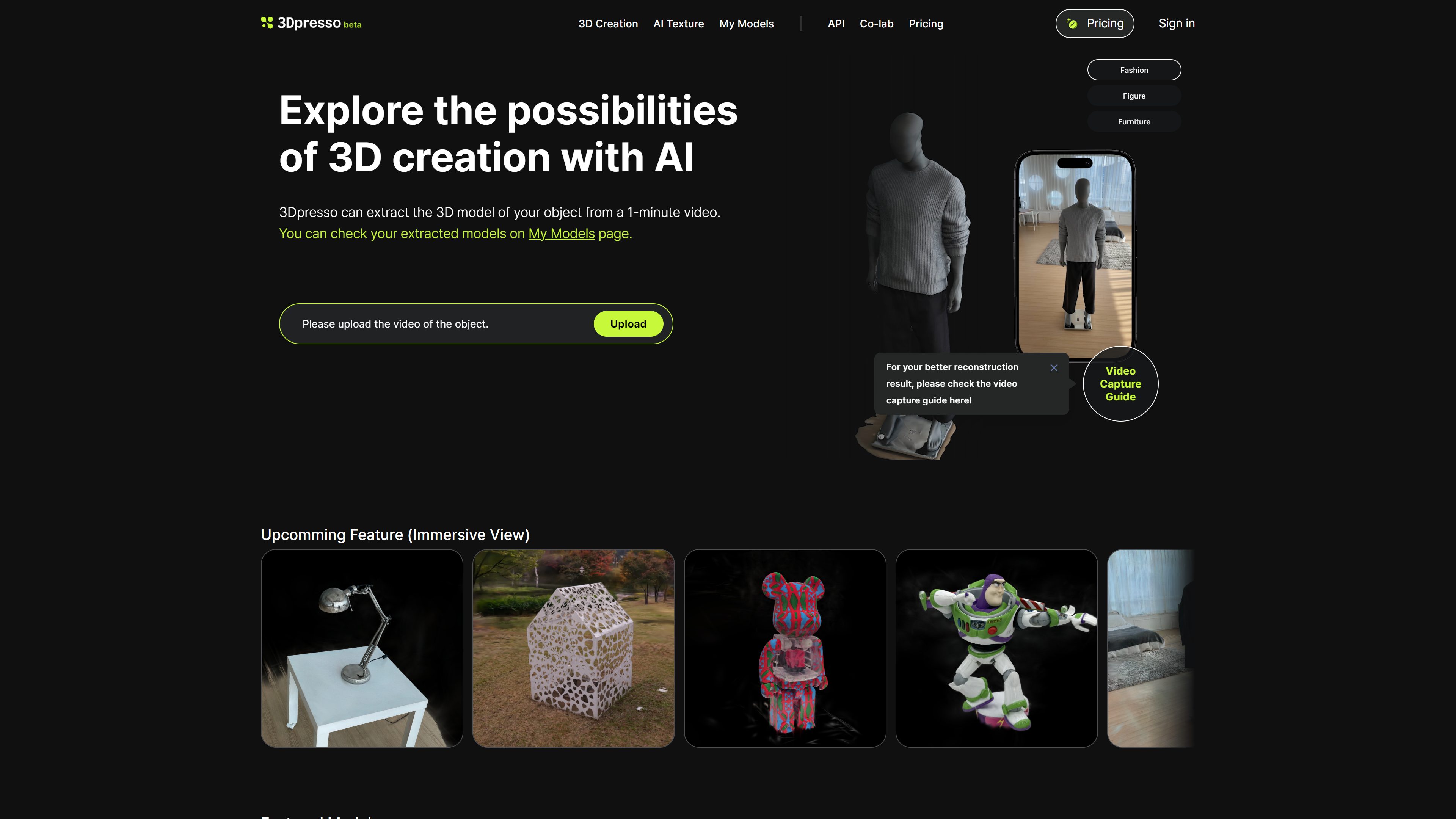 Screenshot for 3Dpresso