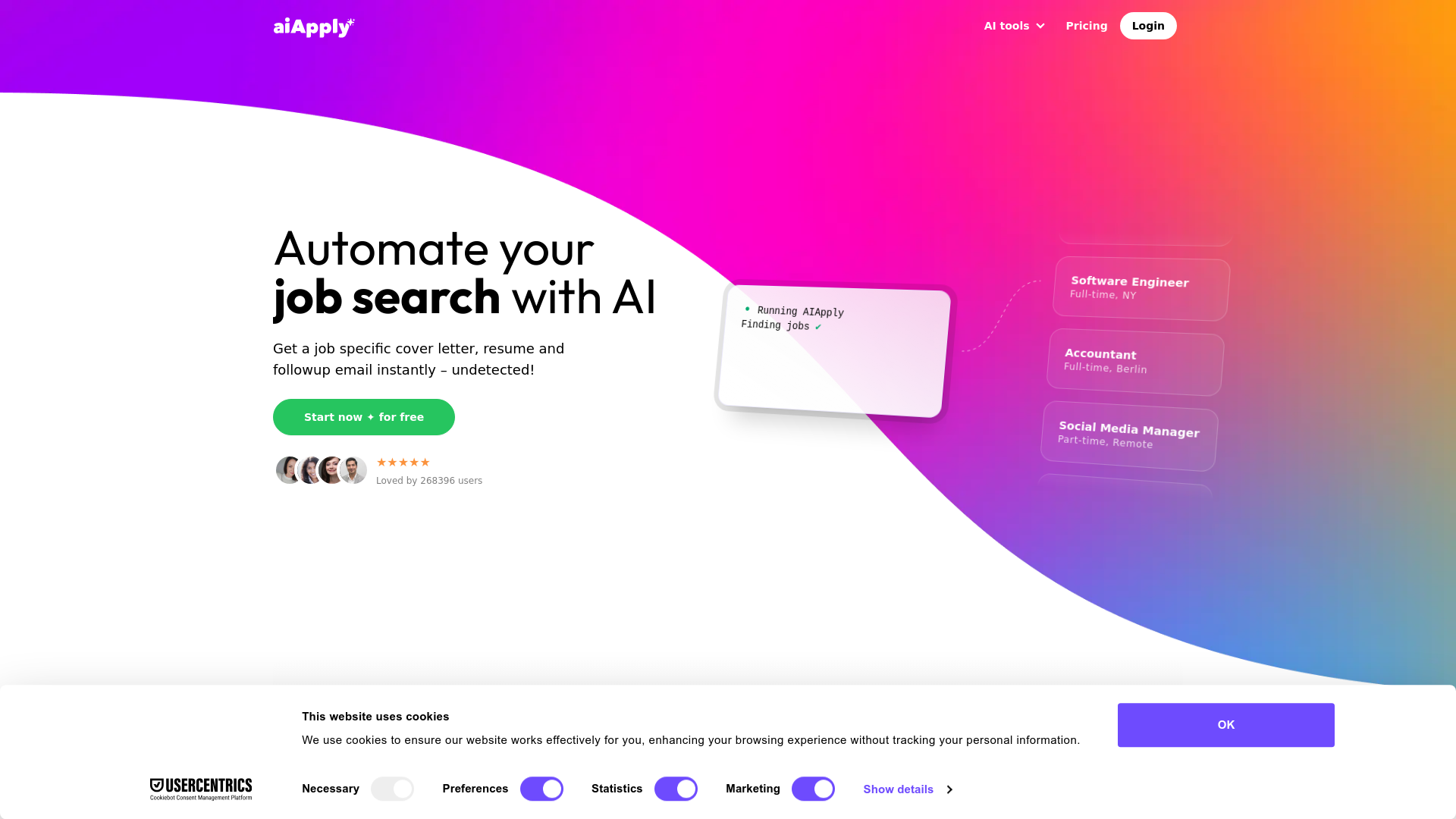 Screenshot for AIApply