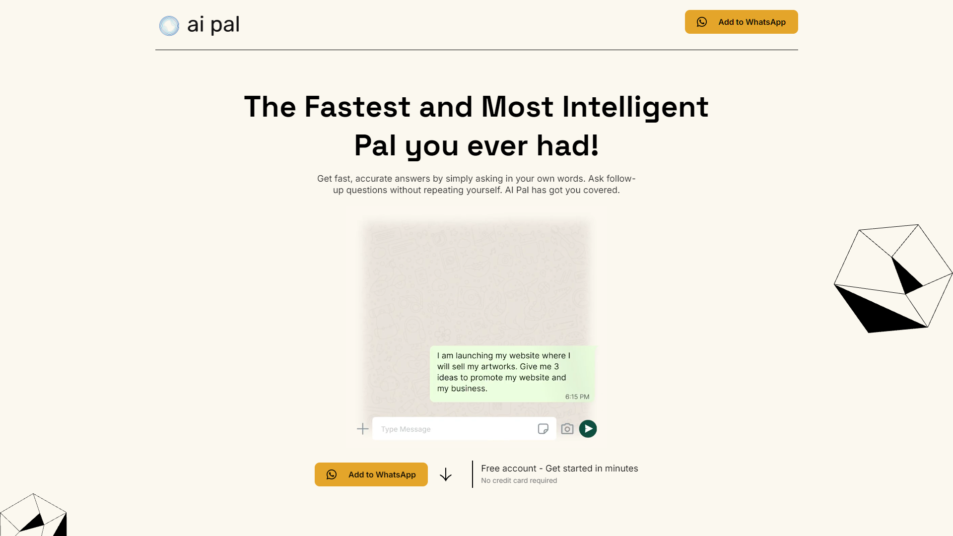 Screenshot for AI Pal