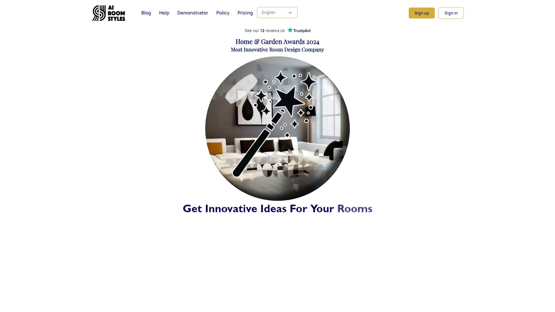 Screenshot for AI Room Styles