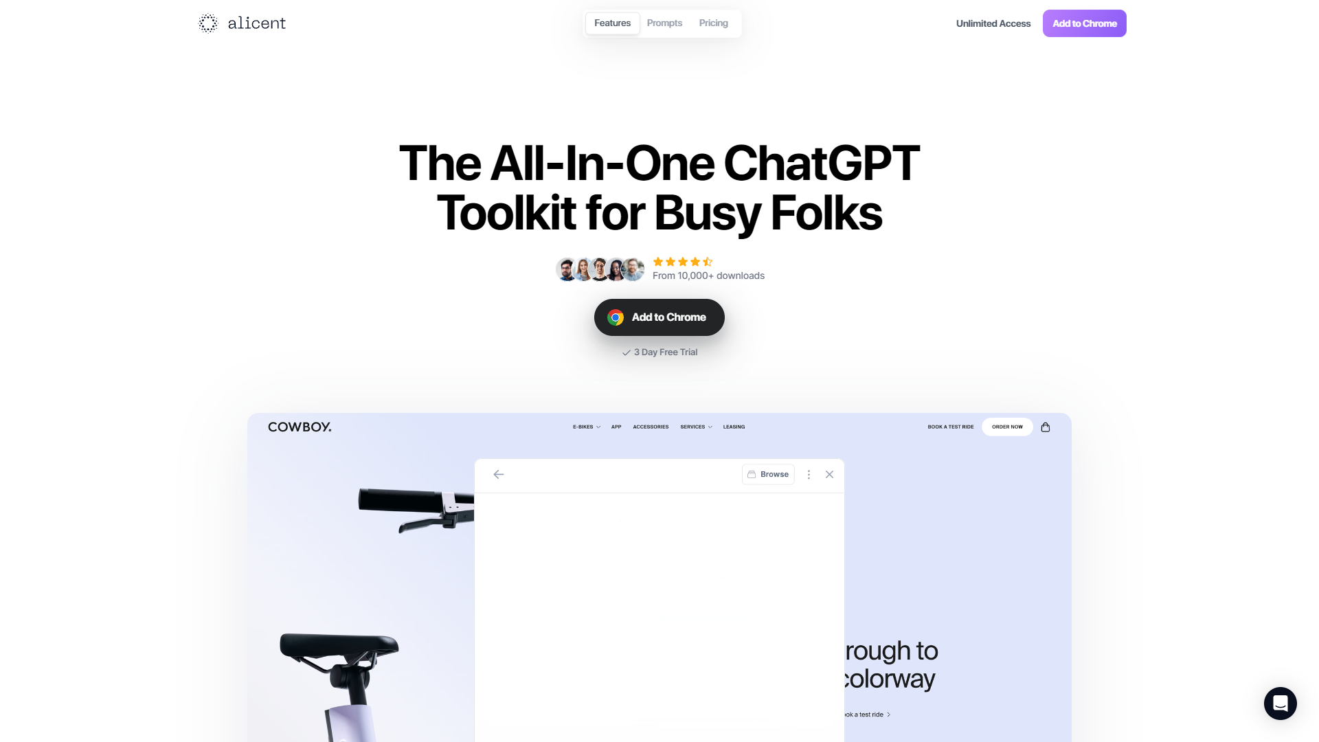 Screenshot for Alicent AI