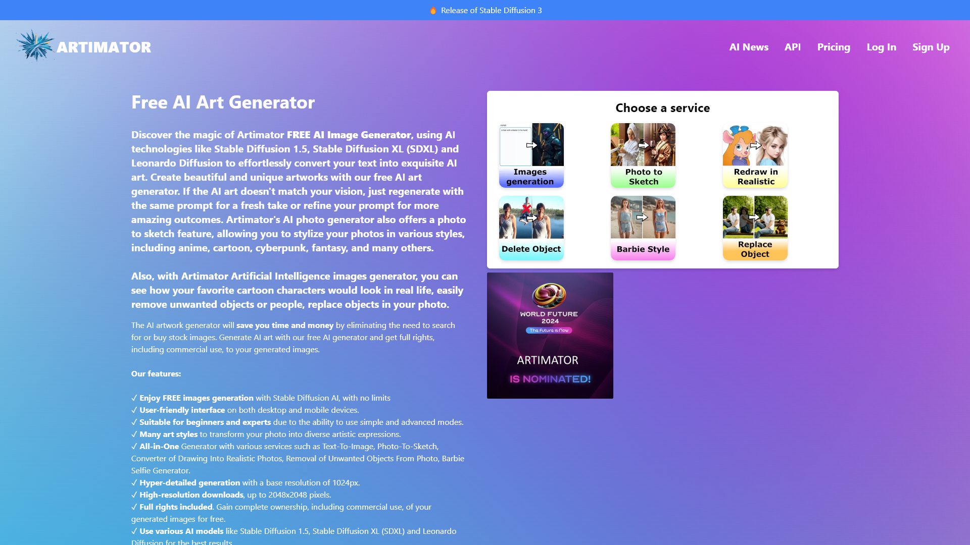 Screenshot for Artimator