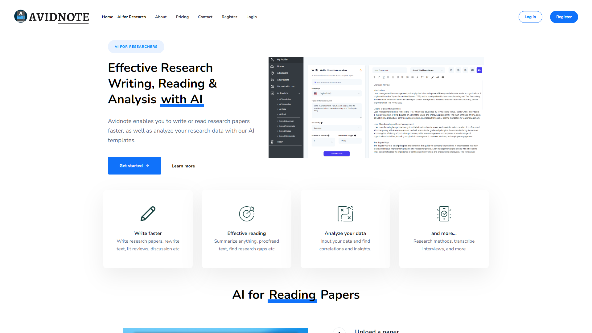 Screenshot for Avidnote