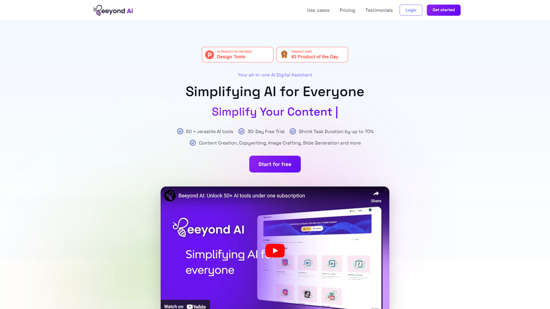 Screenshot for Beeyond AI