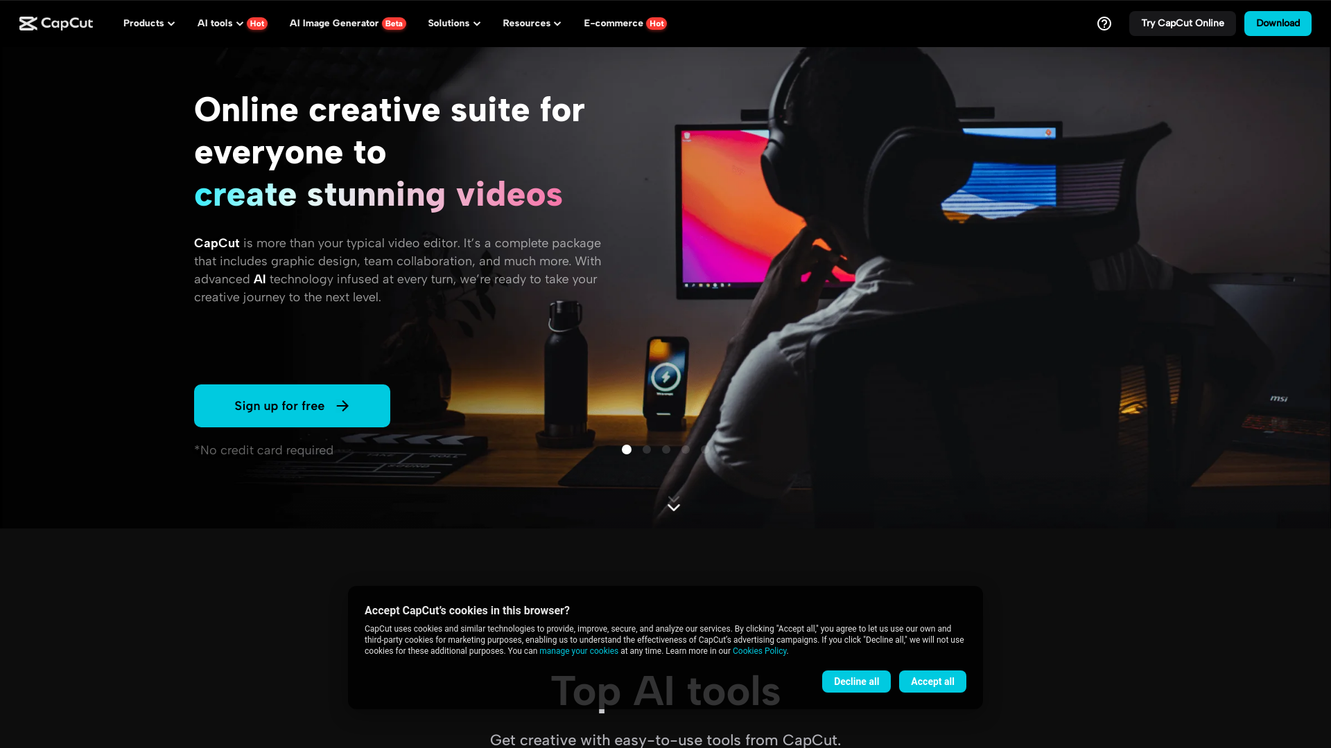 Screenshot for CapCut