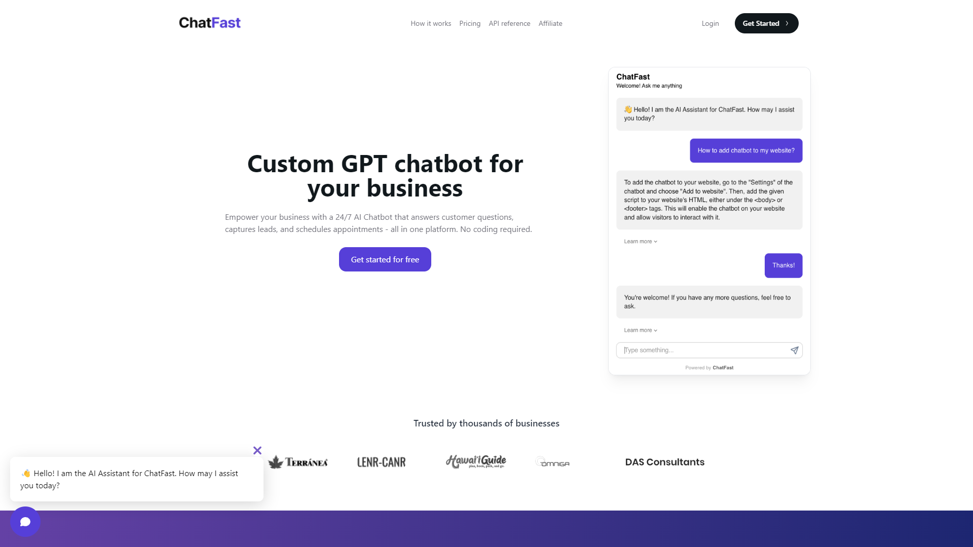 Screenshot for ChatFast