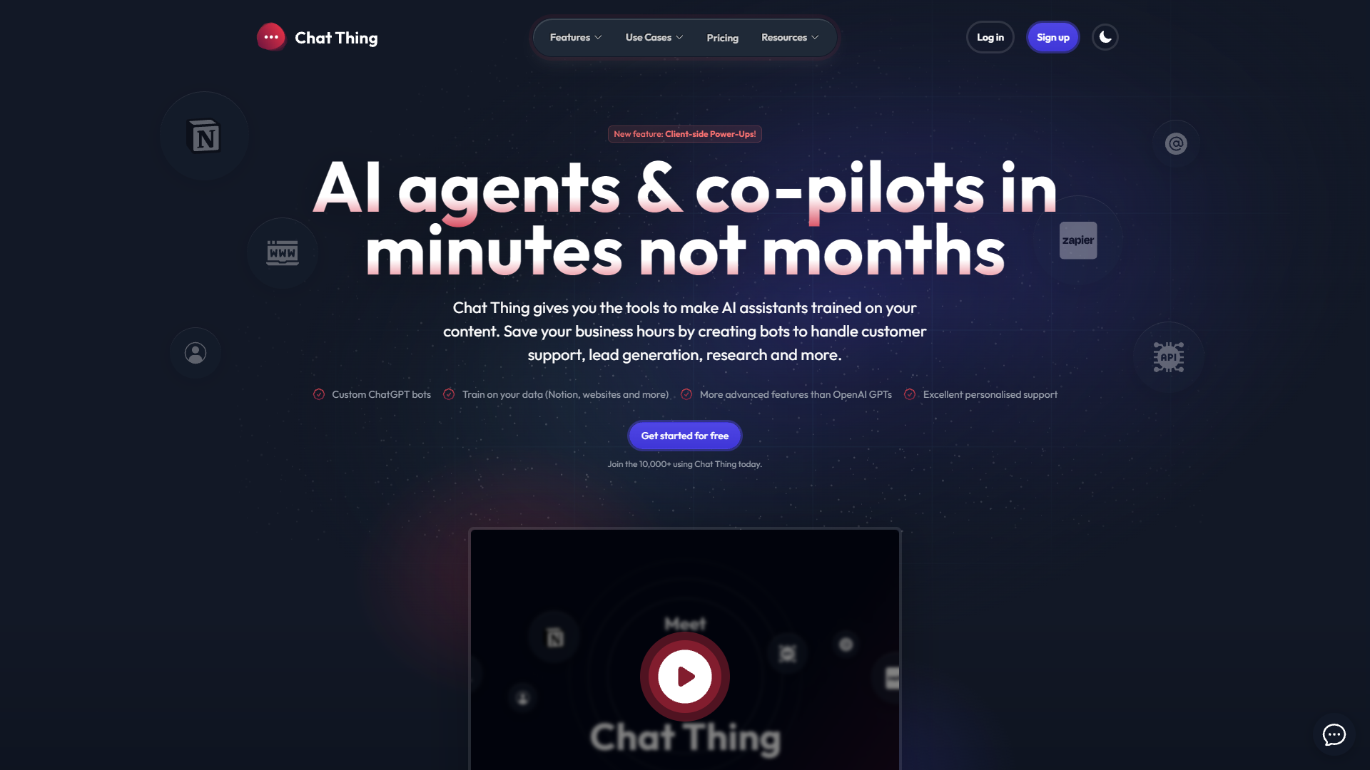 Screenshot for Chat Thing