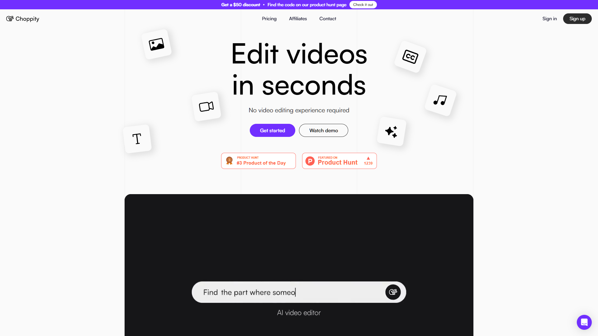 Screenshot for Choppity