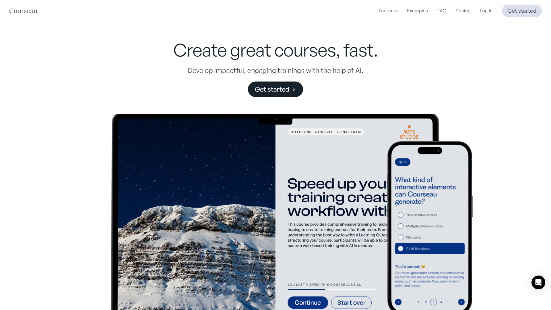 Screenshot for Courseau