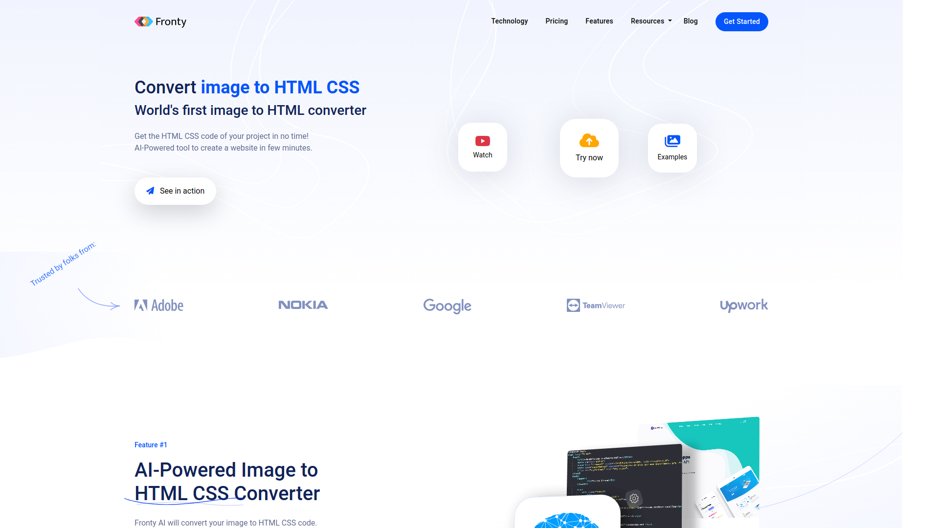 Screenshot for Fronty