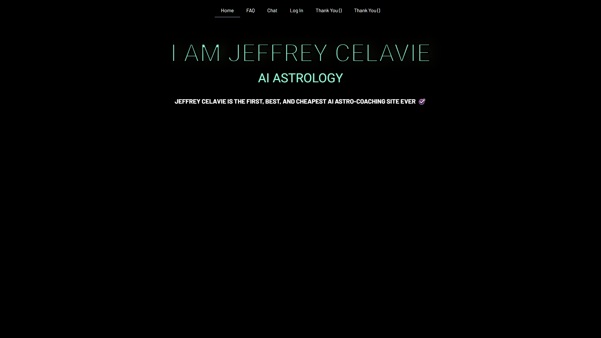 Screenshot for Jeffrey Celavie