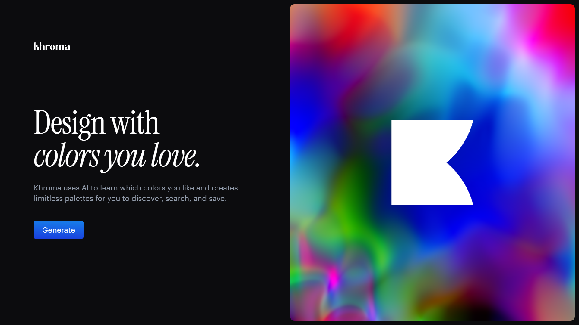 Screenshot for Khroma