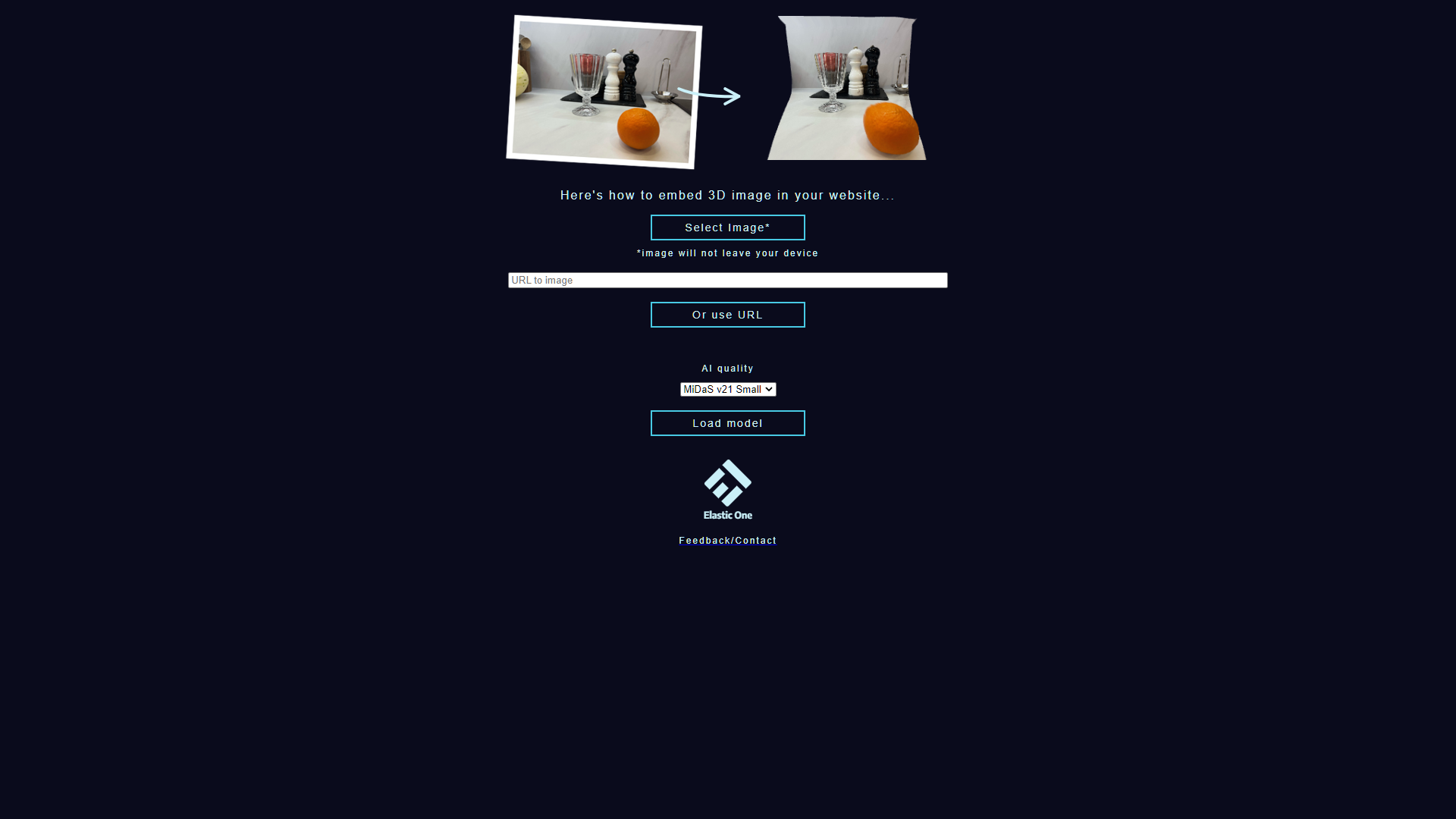 Screenshot for Make3D