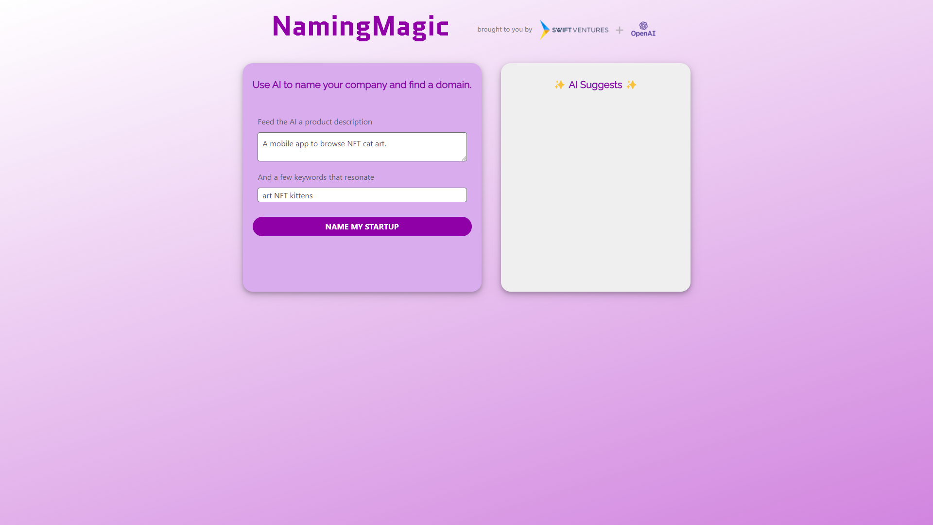 Screenshot for Naming Magic