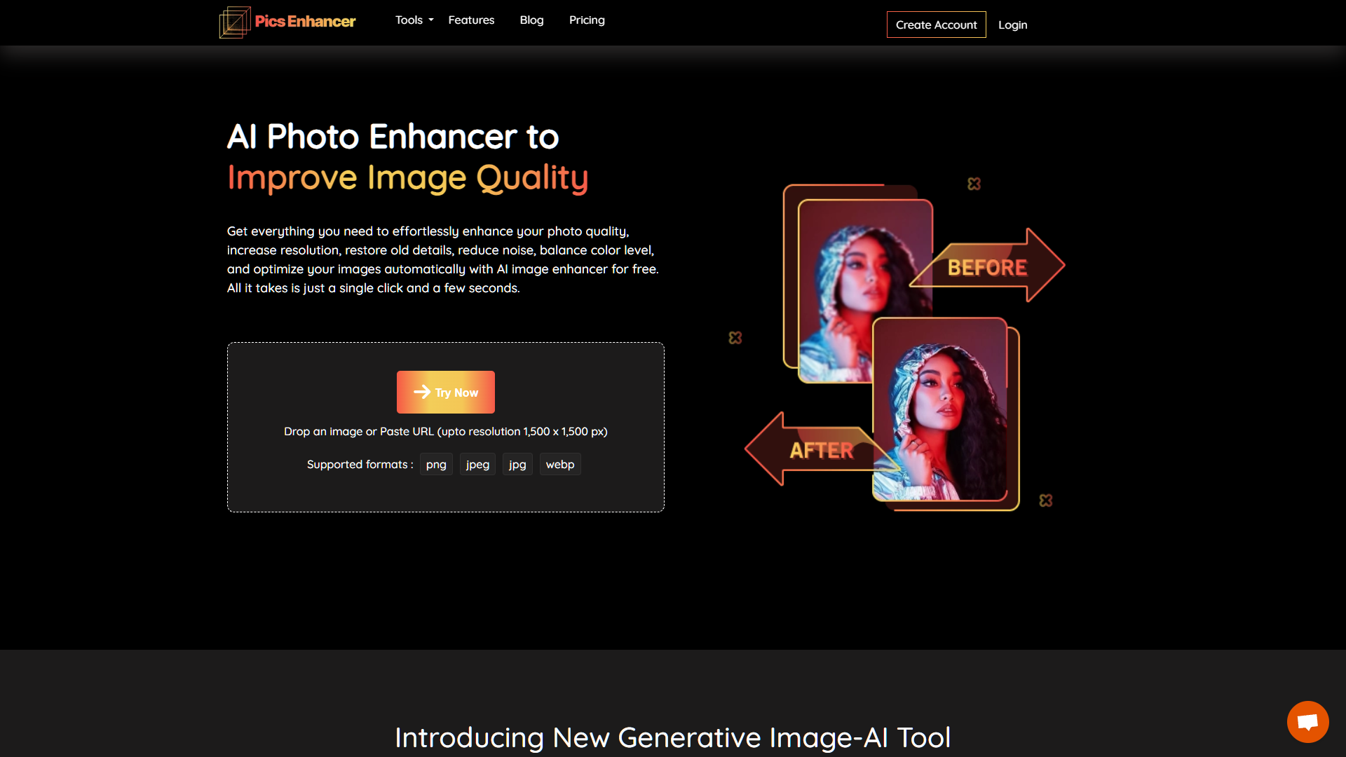 Screenshot for Pics Enhancer