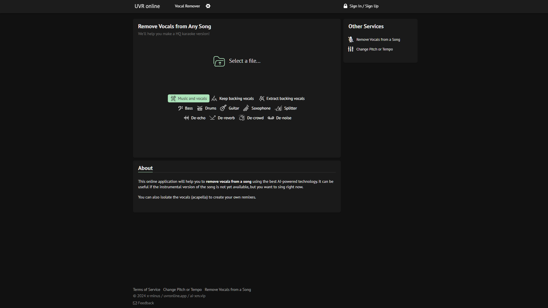 Screenshot for X-Minus