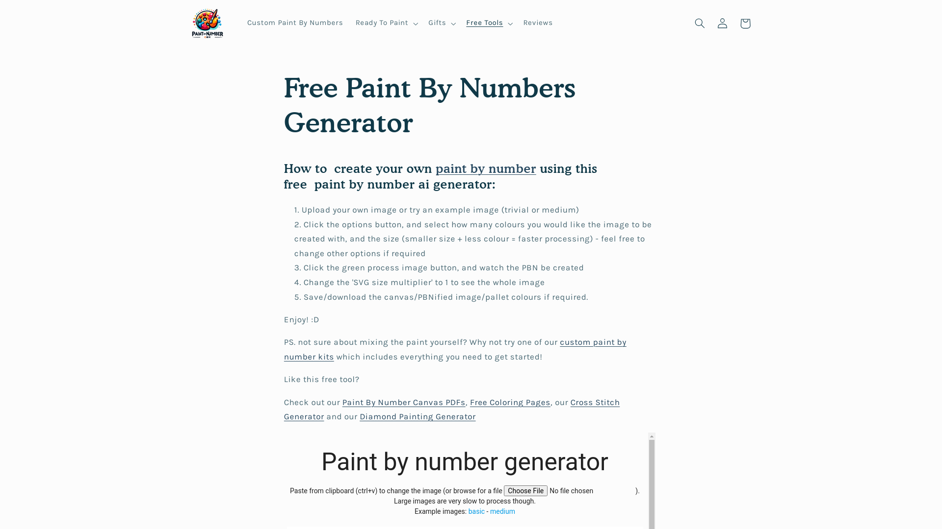 Screenshot for Custom Paint By Numbers