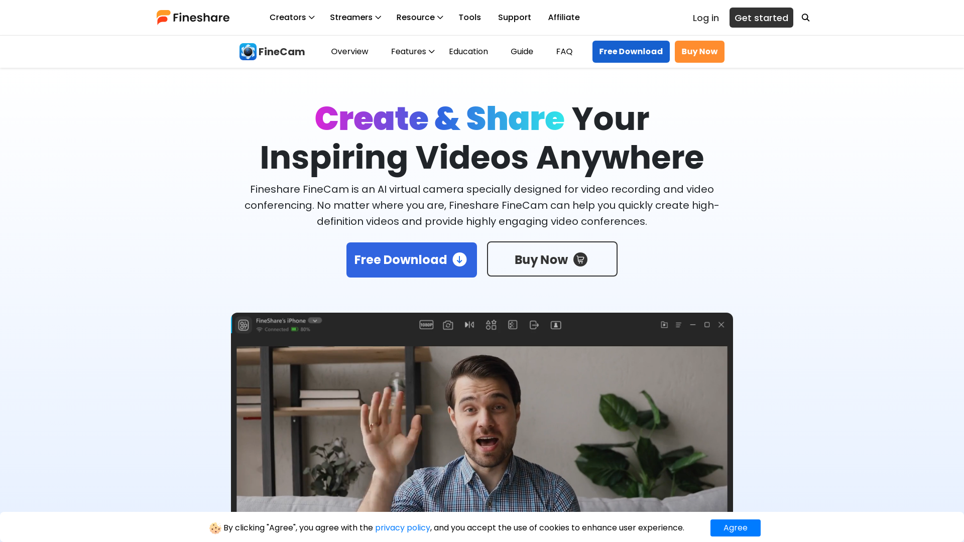 Screenshot for FineCam