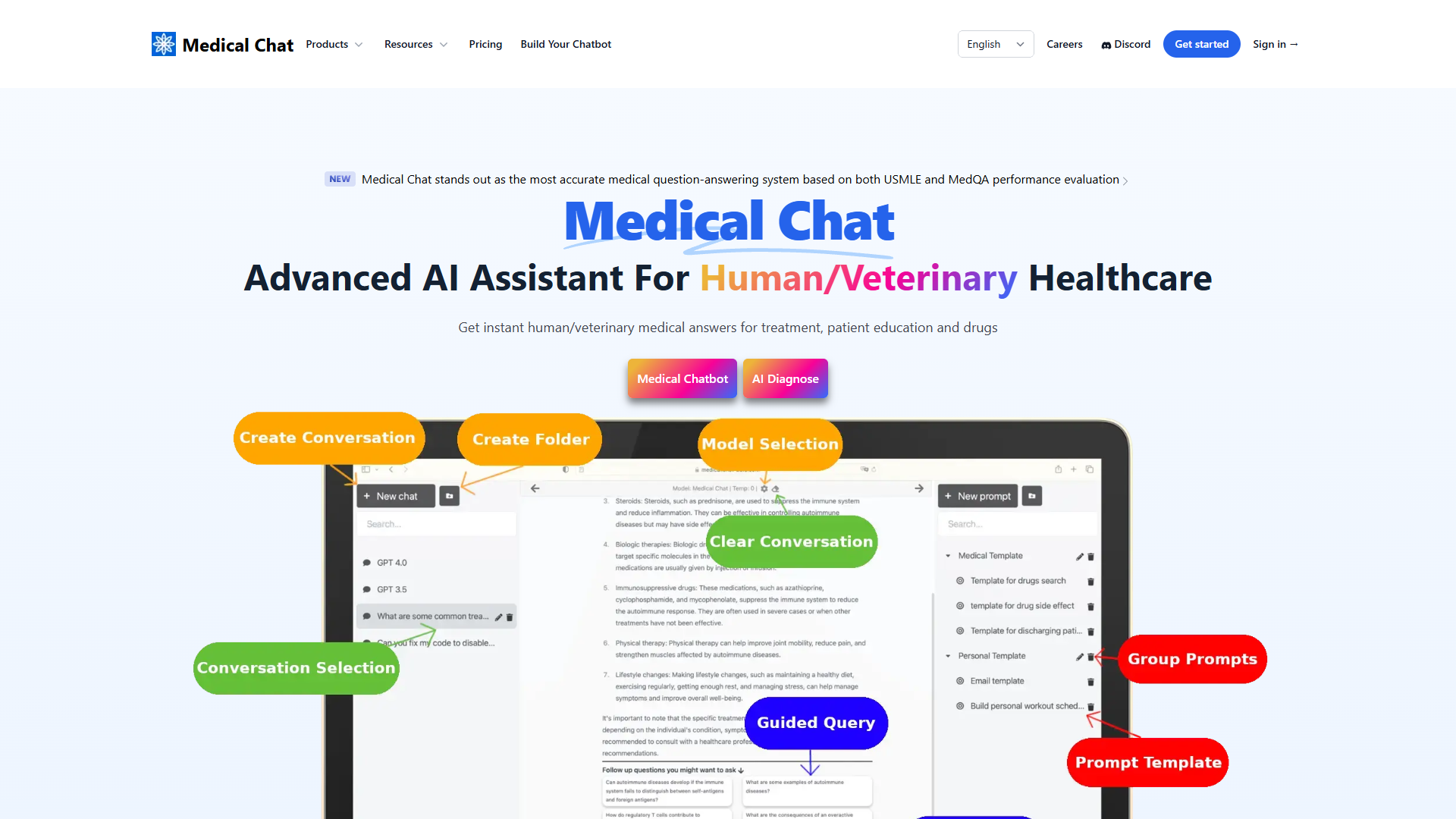 Screenshot for Medical Chat