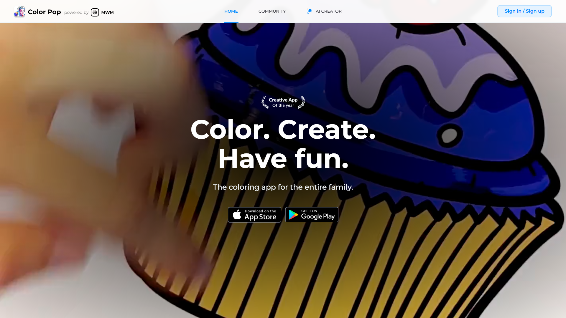 Screenshot for Color Pop AI