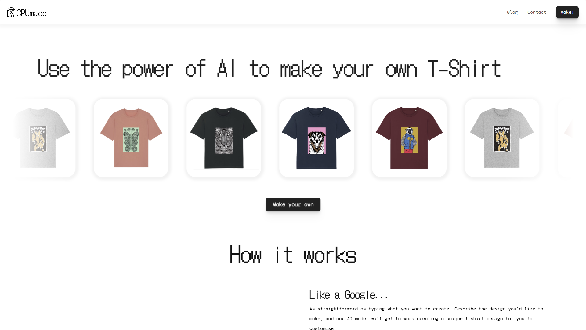 Screenshot for CPUmade