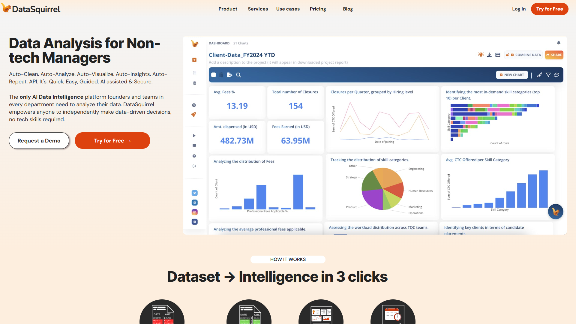 Screenshot for DataSquirrel