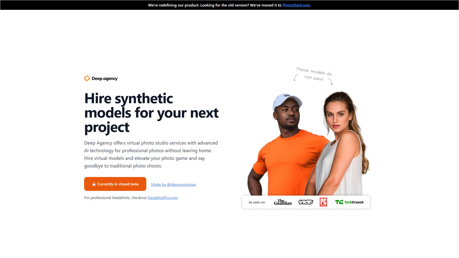 Screenshot for Deep Agency
