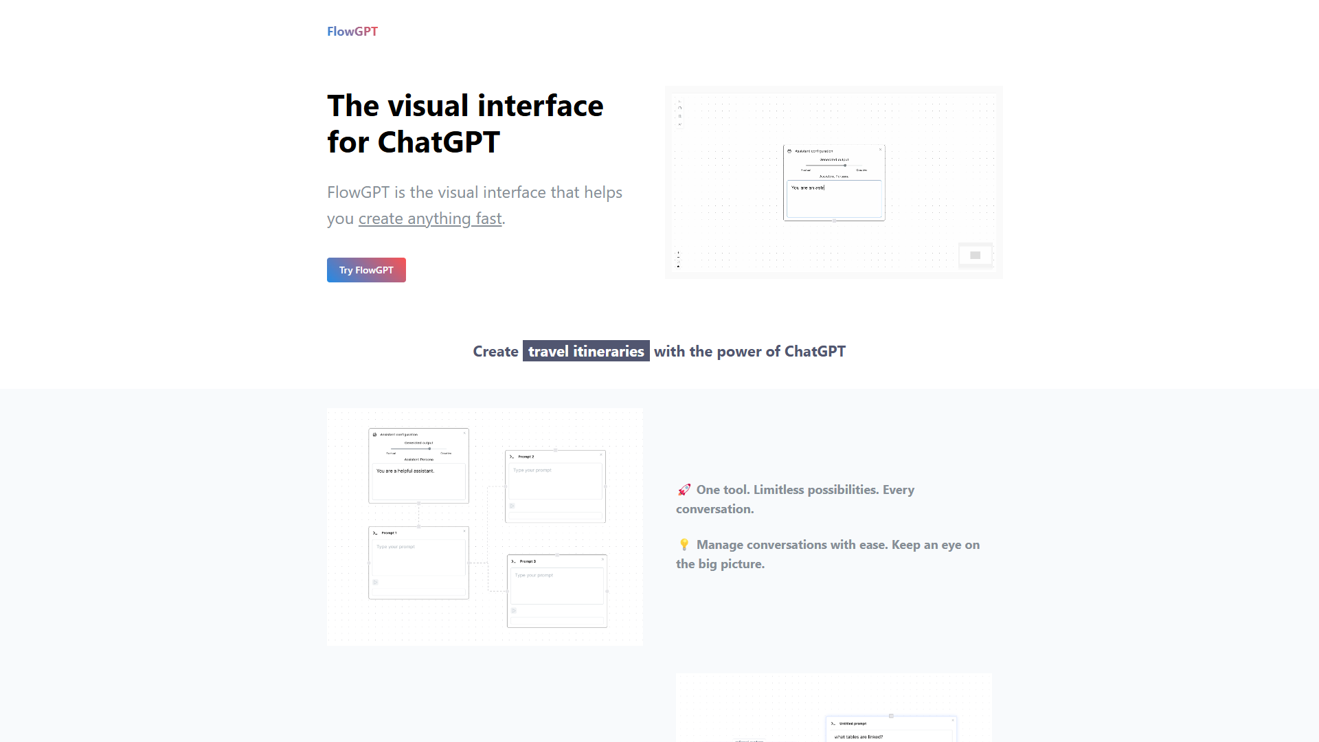 Screenshot for FlowGPT