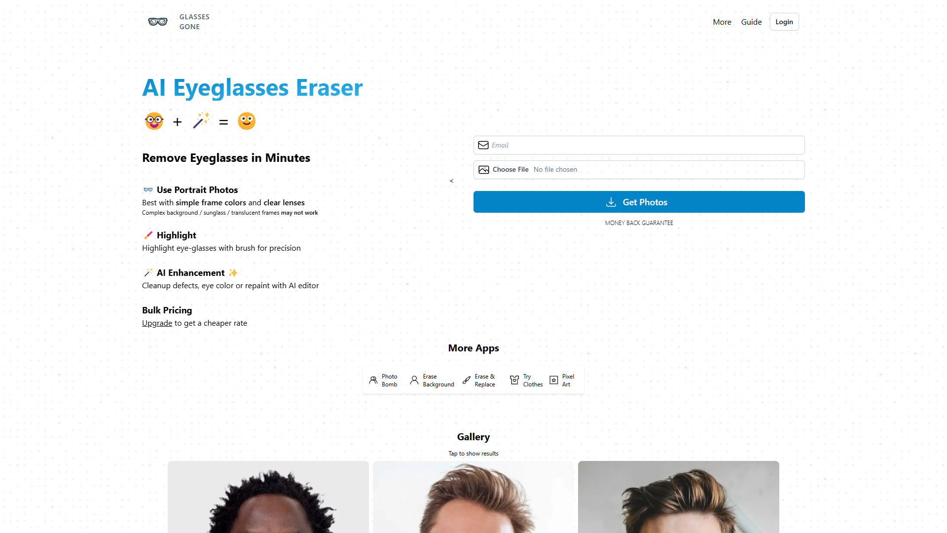 Screenshot for Glasses Gone