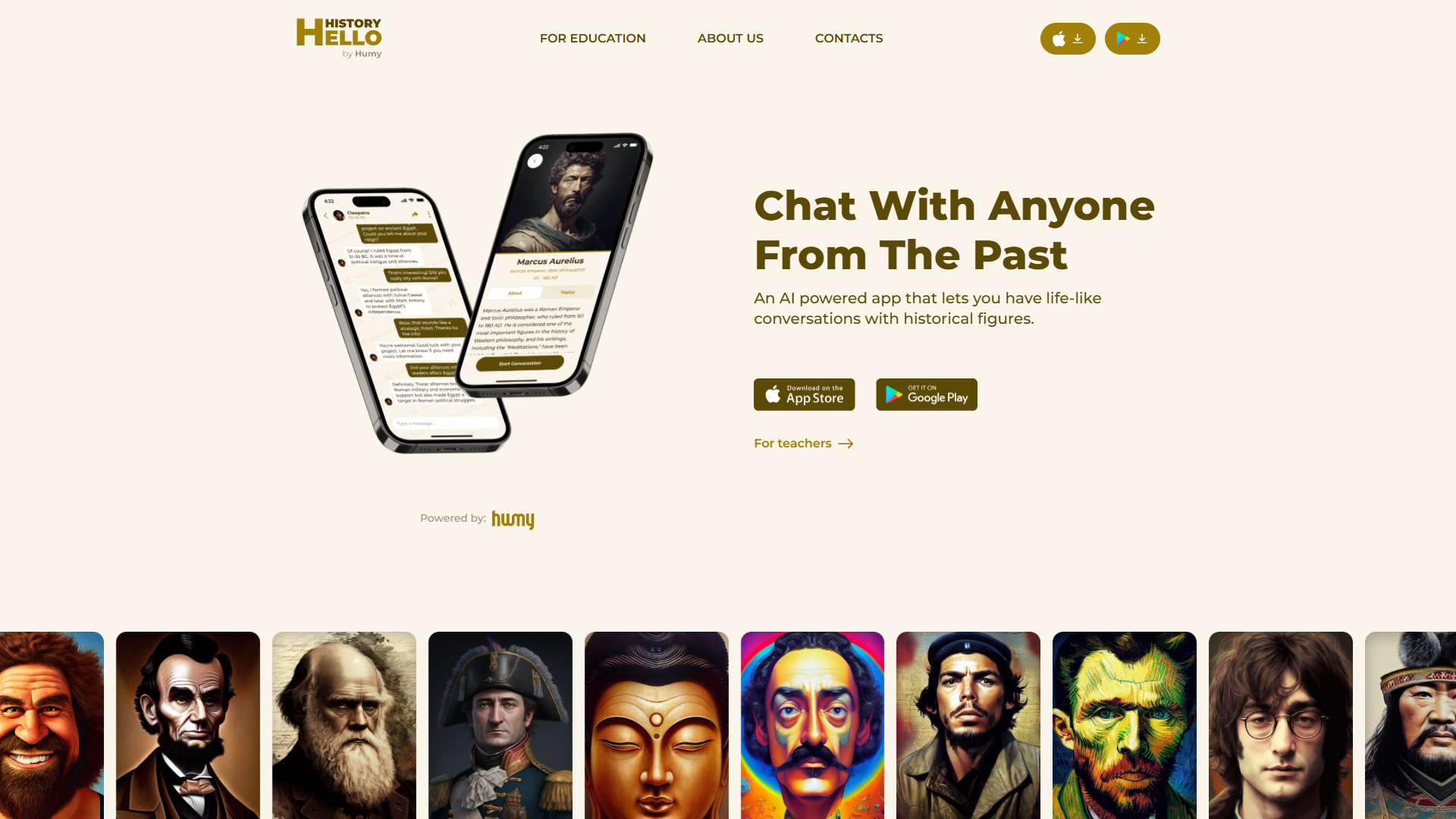 Screenshot for Hello History