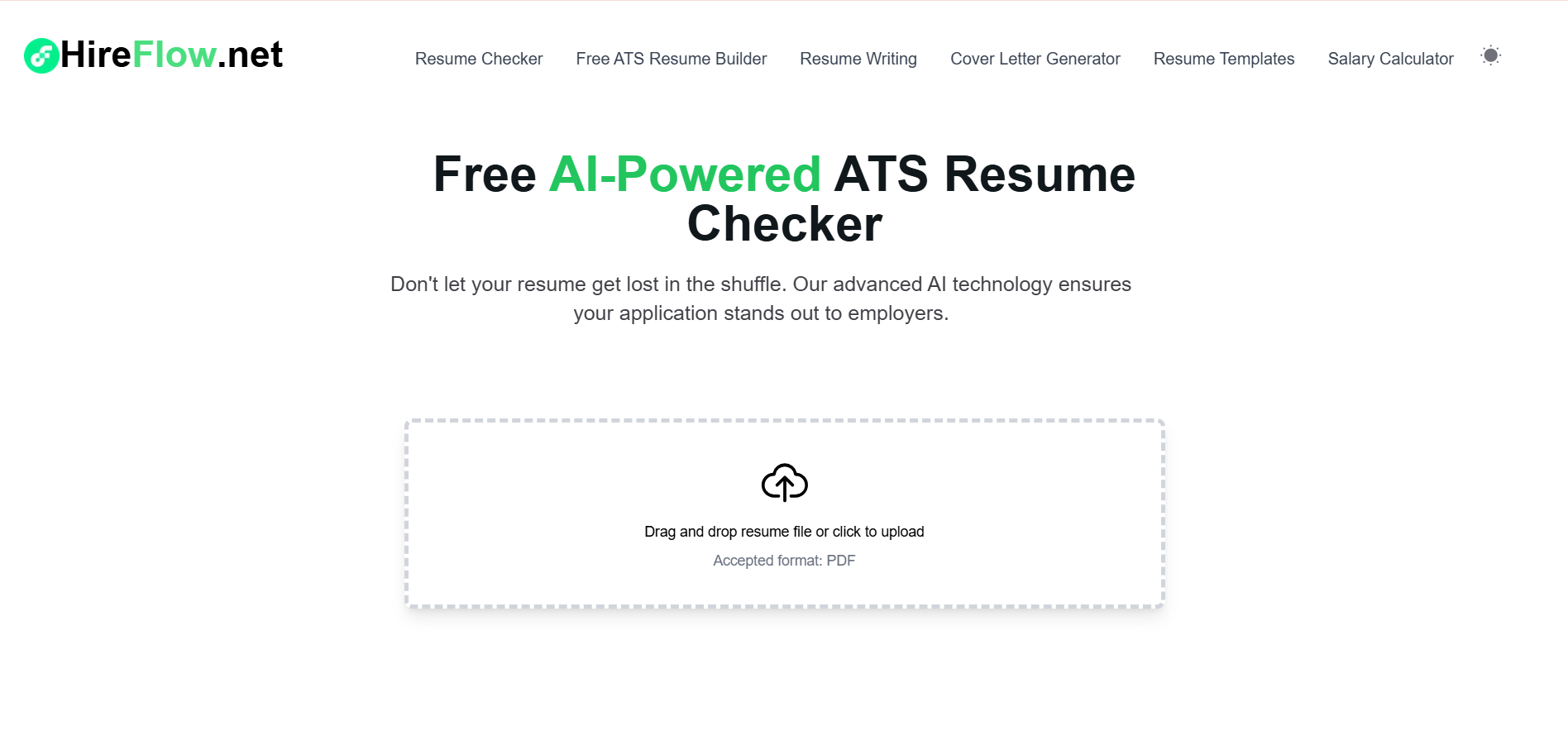 Screenshot for HireFlow.net