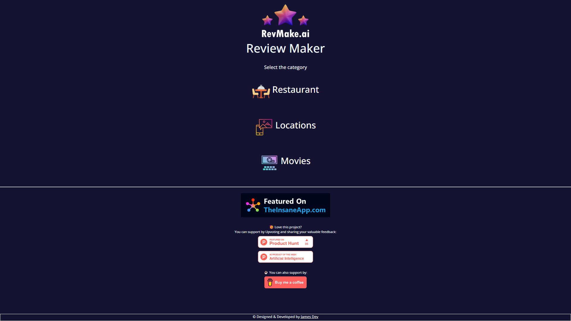 Screenshot for RevMakeAI