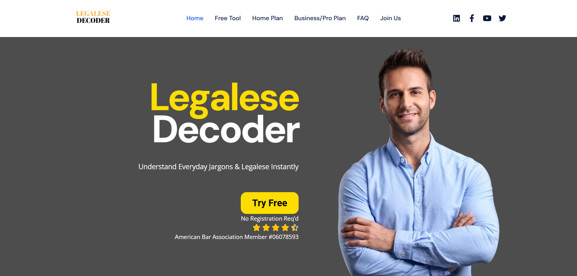 Screenshot for Legalese Decoder