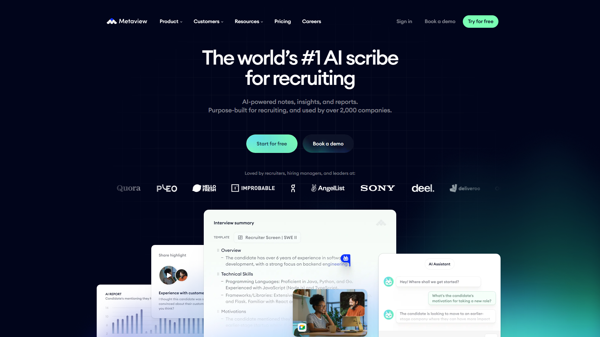 Screenshot for Metaview