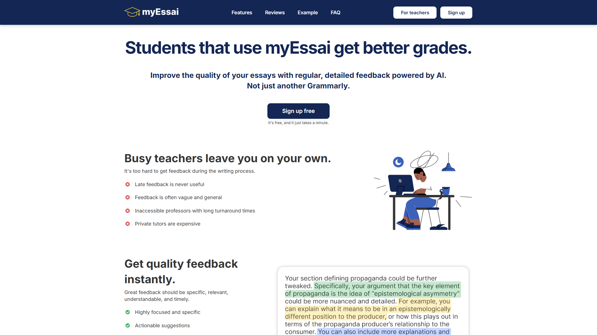 Screenshot for myEssai