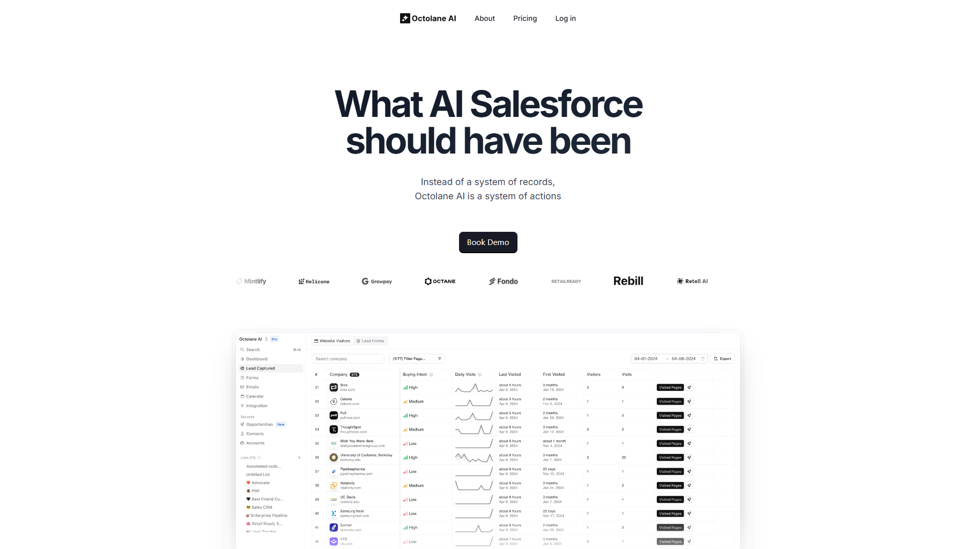 Screenshot for Octolane AI