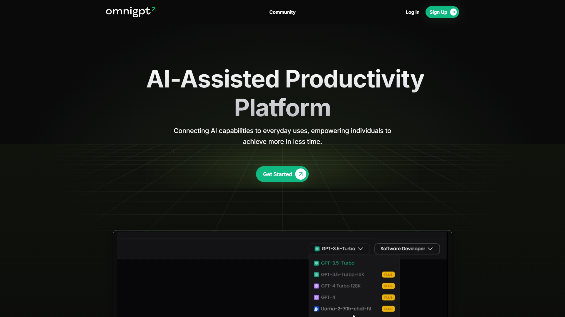 Screenshot for OmniGPT