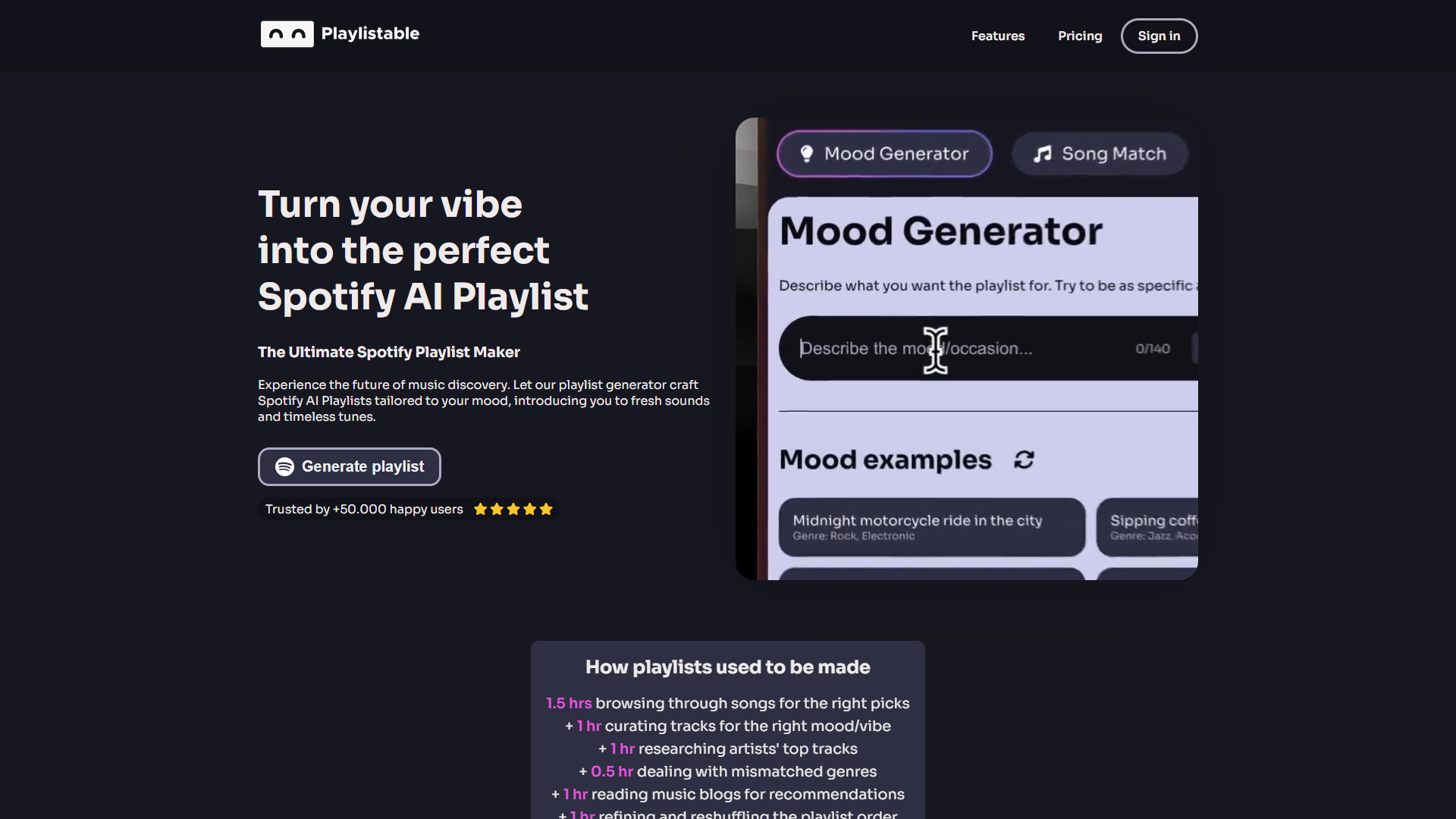 Screenshot for Playlistable